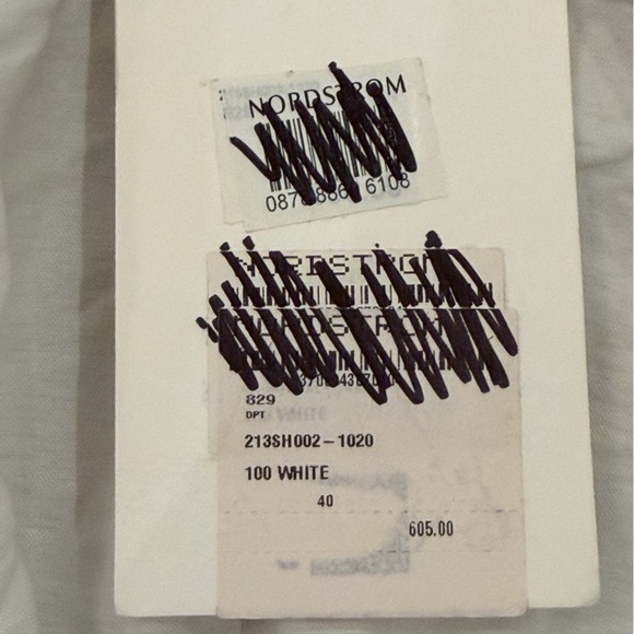 NWT Jacquemus White Le Raphia 'La Chemise Bahia' Shirt Size 40 FR (US 8) - Picture 9 of 15